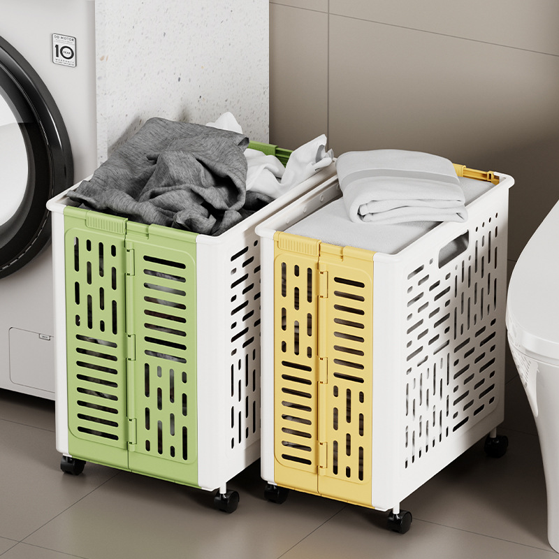Free Shipping, Foldable Laundry Basket, Large Capacity Laundry Storage Basket, Bathroom Dirty Clothes Storage Basket
