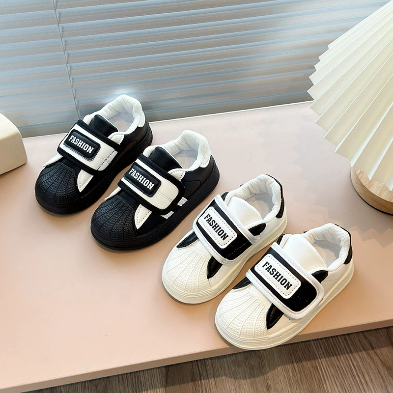 Маленькая белая обувь для детей 2025 весенняя мягкая подошва для детей