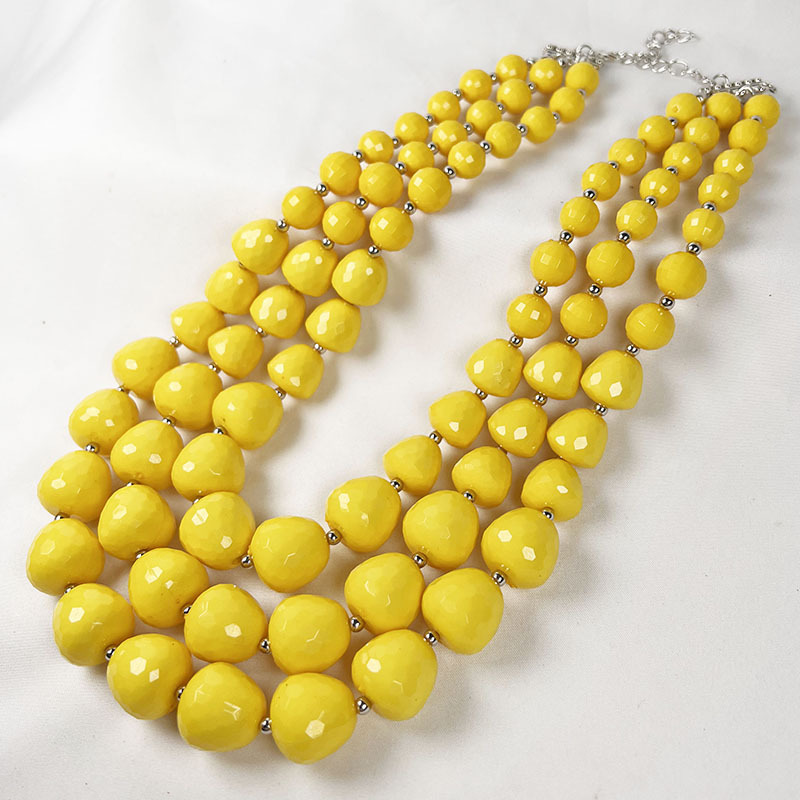 170g Weight Earrings, Necklace Classification 1 Set Quantity Holiday Occasion Acrylic Material Solid Color Pattern Unisex Gender Irregular Design Exaggerated Style Exaggerated Solid Color Arylic Irregular Unisex Earrings Necklace 9