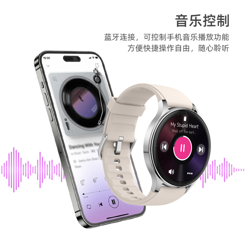 Nuevo producto transfronterizo DR06 Bluetooth llamada de ejercicio de salud frecuencia cardíaca monitoreo de oxígeno en sangre