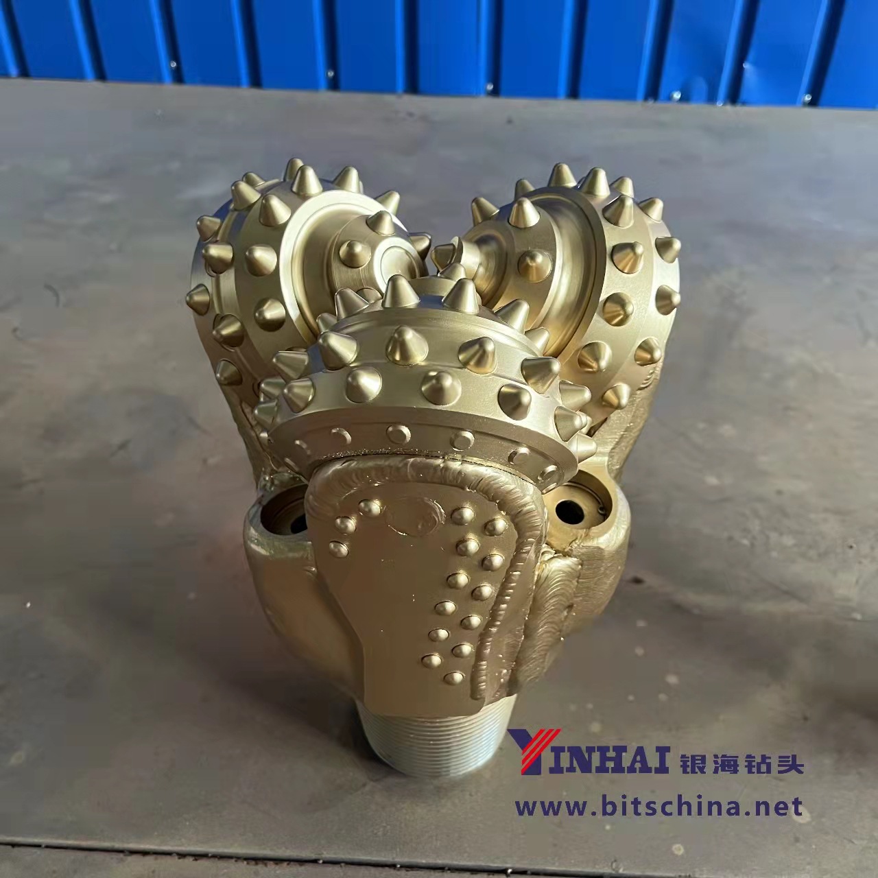 银海钻头 厂家供应 铣齿 牙轮钻头 216mm矿用钻头 橡胶密封