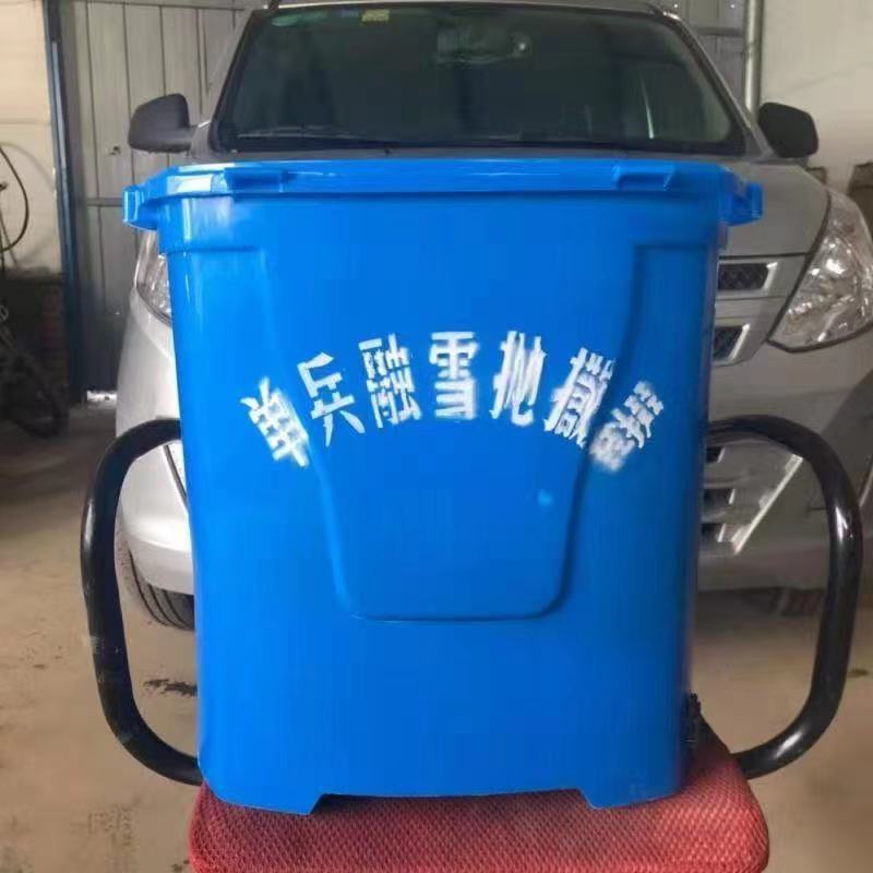 单兵融雪抛撒器厂家现货工业颗粒盐融雪剂抛洒机全自动撒肥播种器