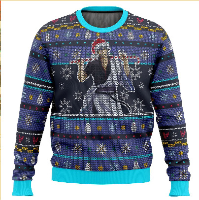 2024 venta caliente 3D impresión digital spot hombres casual todo-fósforo hombro de manga larga suéter suelto cuello redondo