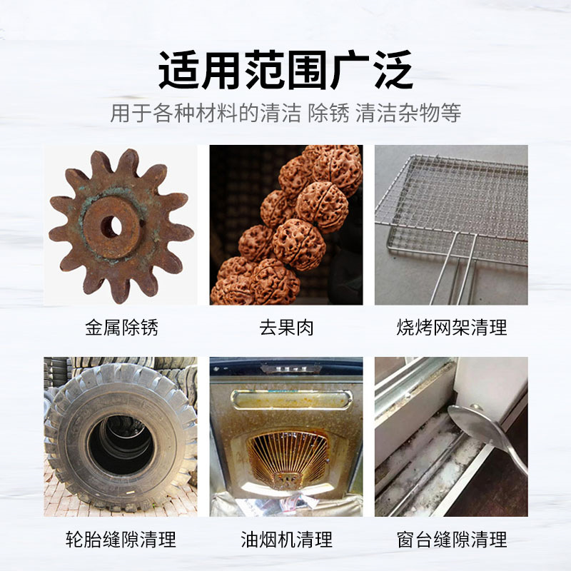 Cepillo de alambre de acero inoxidable Cepillo de alambre de cobre Cepillo de pulido de diamante de nuez Wenwan Cepillo de limpieza de grasa de cocina Cepillo de eliminación de pintura y óxido