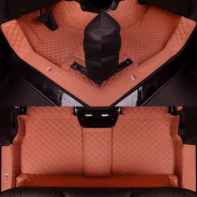 Ayaqaltılar (Kovriklər), Car Floor Mats, Threshold Mat Accessories - 26-models-of-tiggo-8-free-anti-kick-mat-single-layer-foot-mat-orange