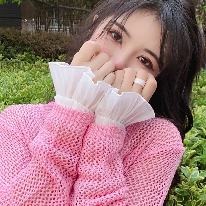 Universal Cotton and Linen Fake Sleeves, One Set for Sweaters and Shirts, Fake Sleeve Covers, a Lazy Person's Fashion Accessory, Beautiful Fake Cuffs