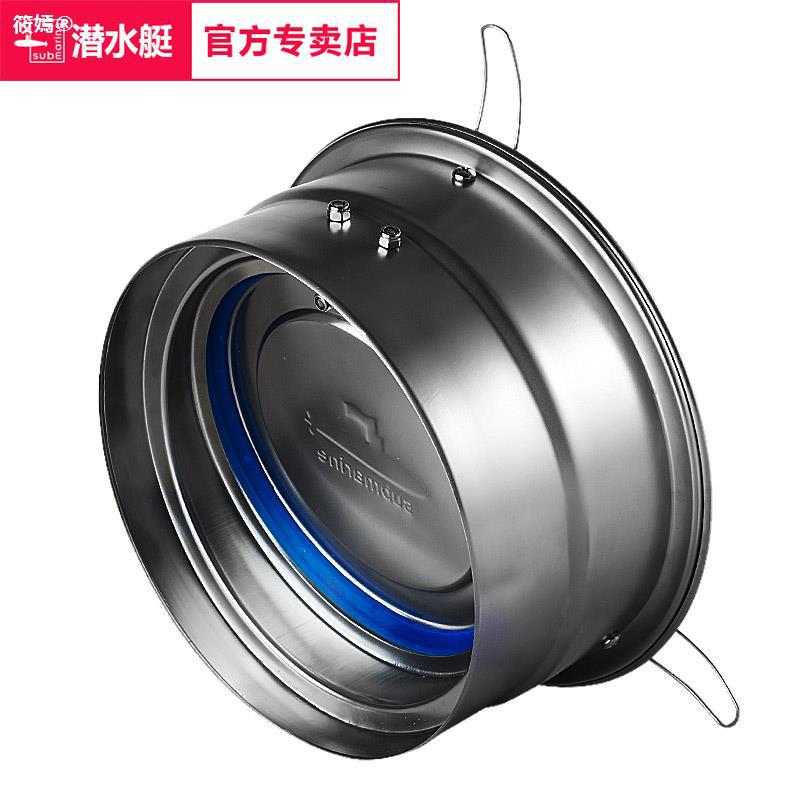 止回阀厨房公共烟道止逆阀抽油烟机专用不锈钢防火防回烟