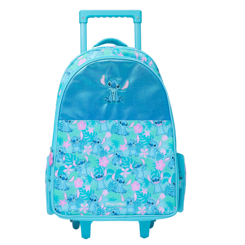 Mochila escolar australiana para estudiantes de primaria para aliviar la carga niña niña niña princesa bolsa de tracción de gran capacidad mochila seda flores
