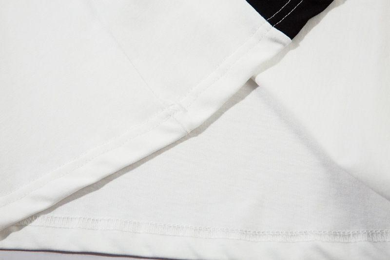 Men's Clothing Atmosphere Color Matching Loose Crewneck Long-sleeved T-shirt Sweatshirt Men's and Women's Instagram Popular Brand All-match Top_voghion.com