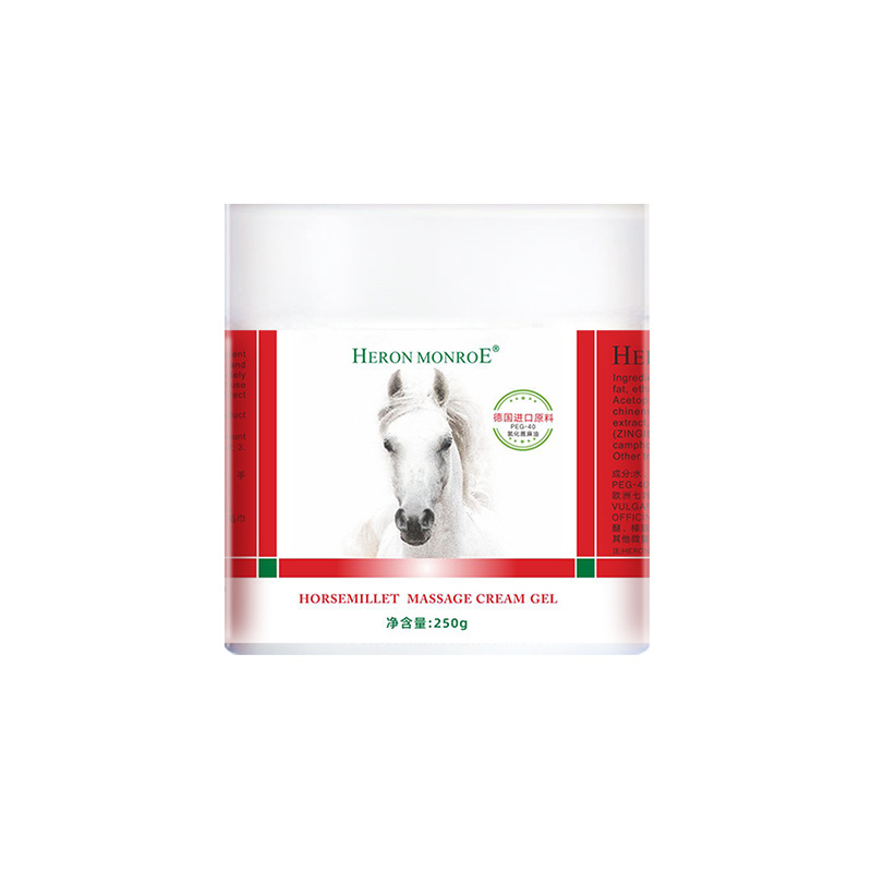 German Horse Ointment Massage Ointment Horse Chestnut Ointment Horse Chestnut Cold Compress Gel Relieves Shoulder, Cervical and Lumbar Pain 500g