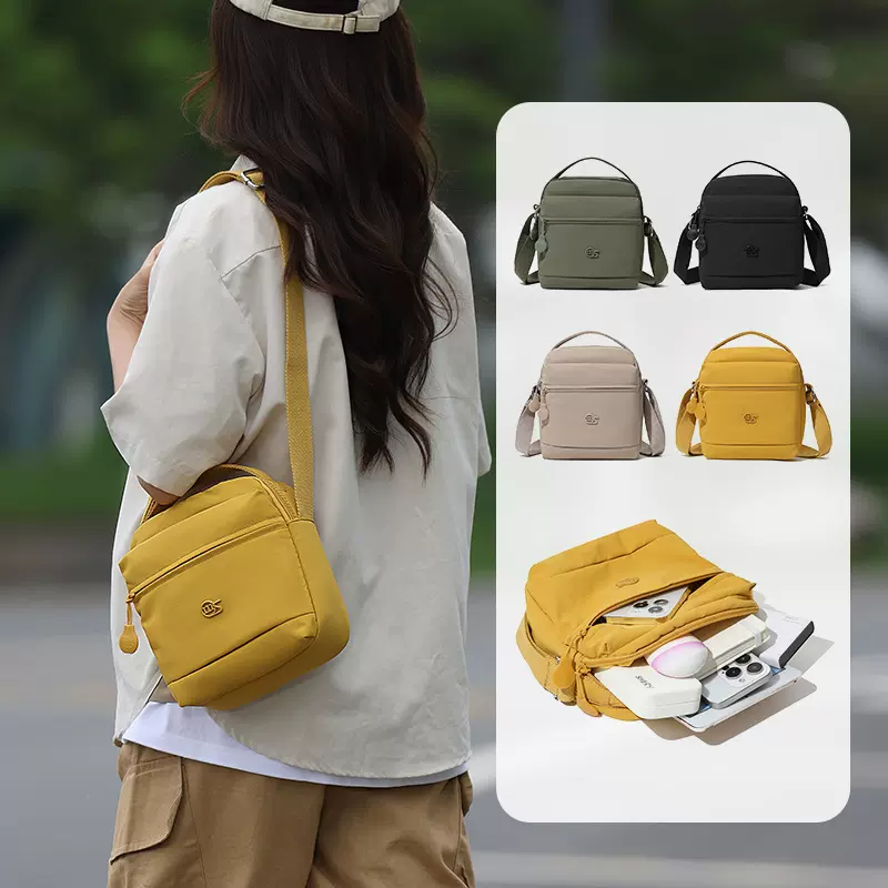 女包经典百搭贴身小背包防水牛津布单肩斜挎包爆款多口袋出行包包