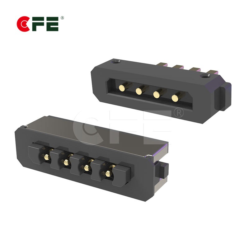 �����˵�Դ����pogo pin������ 4pin��������ͷ ǿ������������