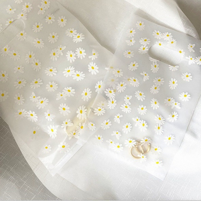 饰品耳环小袋子小号可爱首饰饰品手提包装袋网红礼品的装钉摆地摊