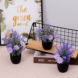 仿真盆栽;永生花;塑料花