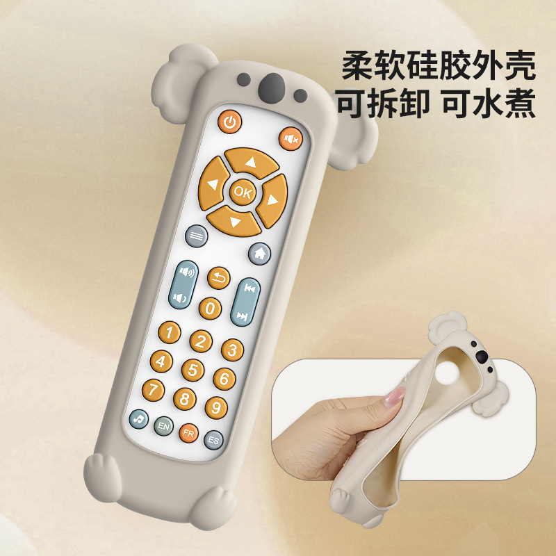 国境を越えた乳幼児テレビシミュレーションリモコン児童テレビリモコン音楽学習早教知育赤ちゃん玩具|undefined