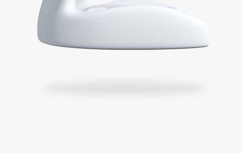 Cross-border New Memory Foam Cushion Ass Cushion Chair Cushion Waist Integrated Waist Protection Backrest Cushion Sedentary