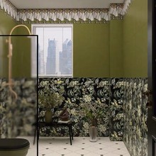 南洋复古风艺术珐琅砖150x300酒店厨卫阳台网红墙砖咖啡馆 手工砖