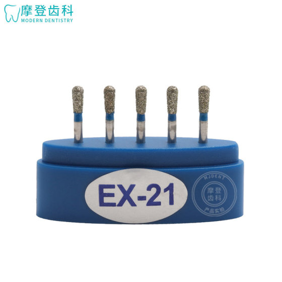 Dental Oral material high-speed car needle Emery dental drill grinding teeth/Emery car needle EX