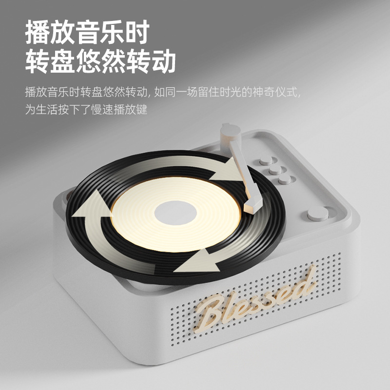 リトルラッキー Bluetooth スピーカー高品質デスクトップ装飾品ギフトカスタマイズされた高品質サブウーファーポータブル小型スピーカー|undefined
