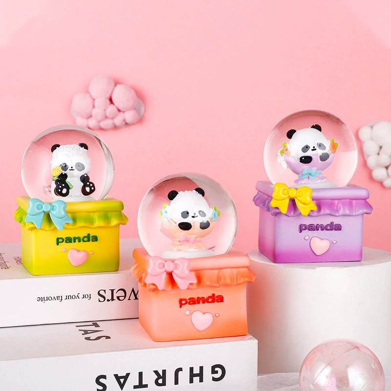 Милый мультфильм кукла, водное поло мяч, панда, подарок на день рождения