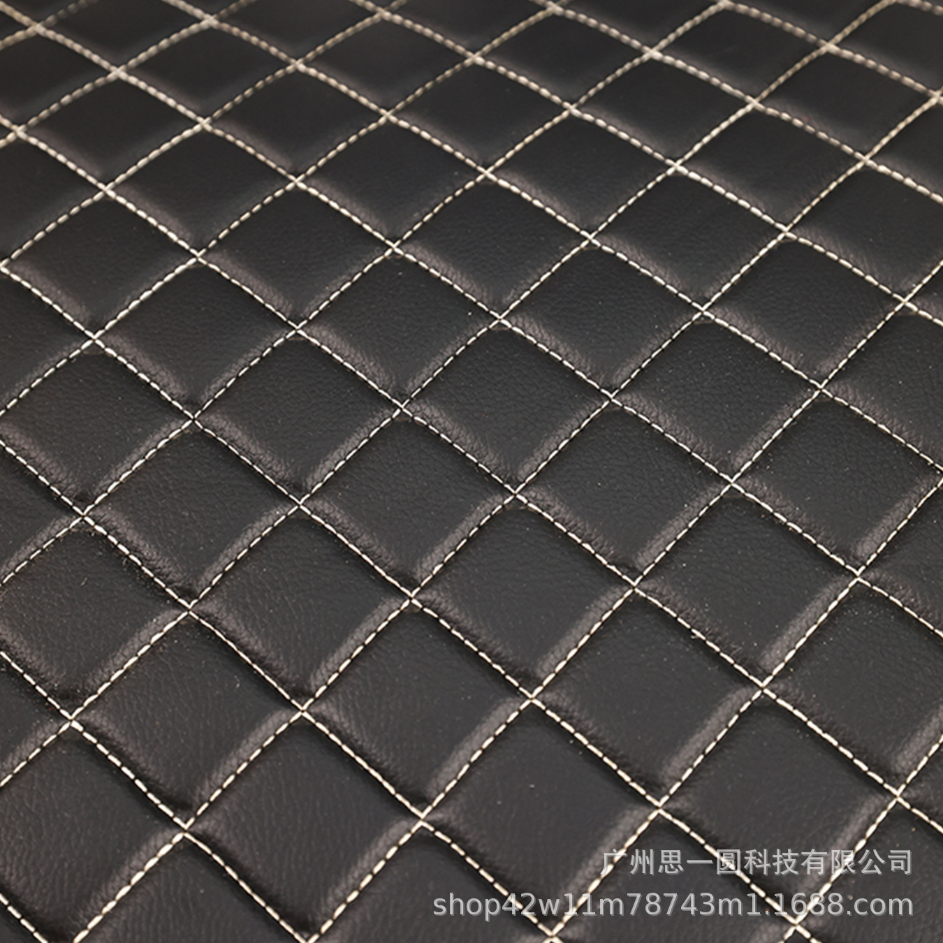 General Motors Car Floor Mats Cross-Border New Product Wholesale Foreign Trade Amazon Temu Tk Dropshipping Checkered Pattern Wear-Resistant Non-Slip