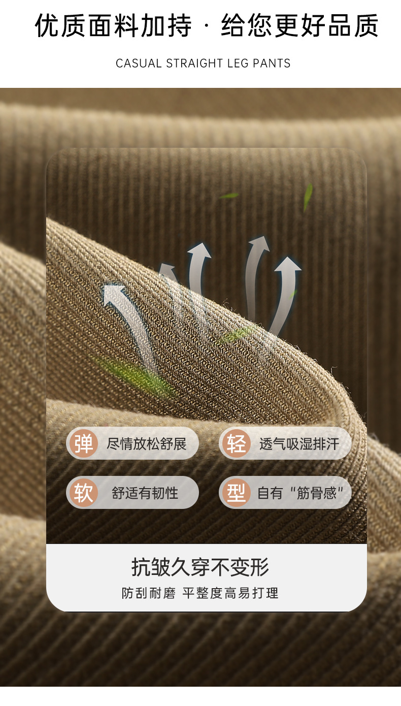 天丝醋酸窄版阔腿休闲裤女2024新款春夏宽松显瘦百搭垂感直筒长裤详情11