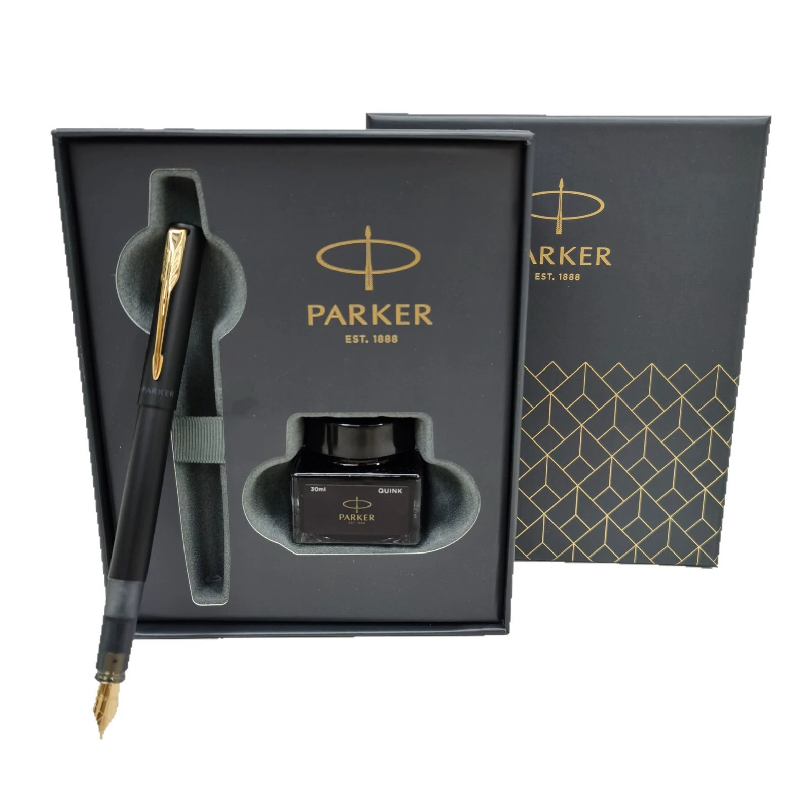 Ink for elementary school students, rollerball pen engraved, gift box, business version
