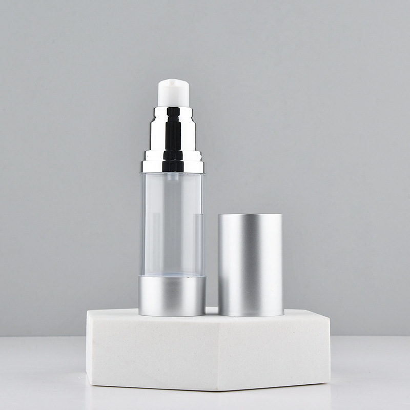 15ml 30ml 50mlUV plata caliente botella de vacío botella de loción spray niebla fina botella de mesa botella de prensa