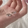 气质小众独特银针耳圈