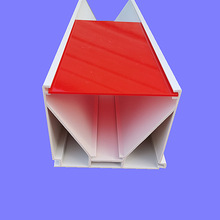 厂家开模定制不规则的PVC型材 PVC塑胶挤出型材 PVC塑钢护栏