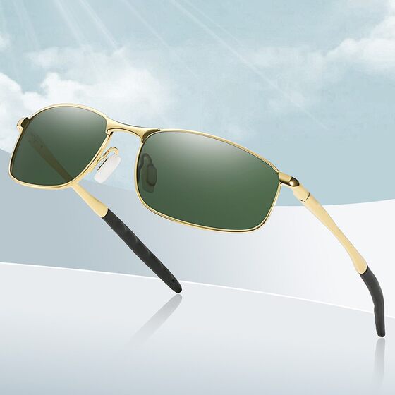 Factory Direct Sale Sunglasses New Polarized Sunglasses Men's Sunglasses Driving Mirror Night Vision Glasses Wholesale A395