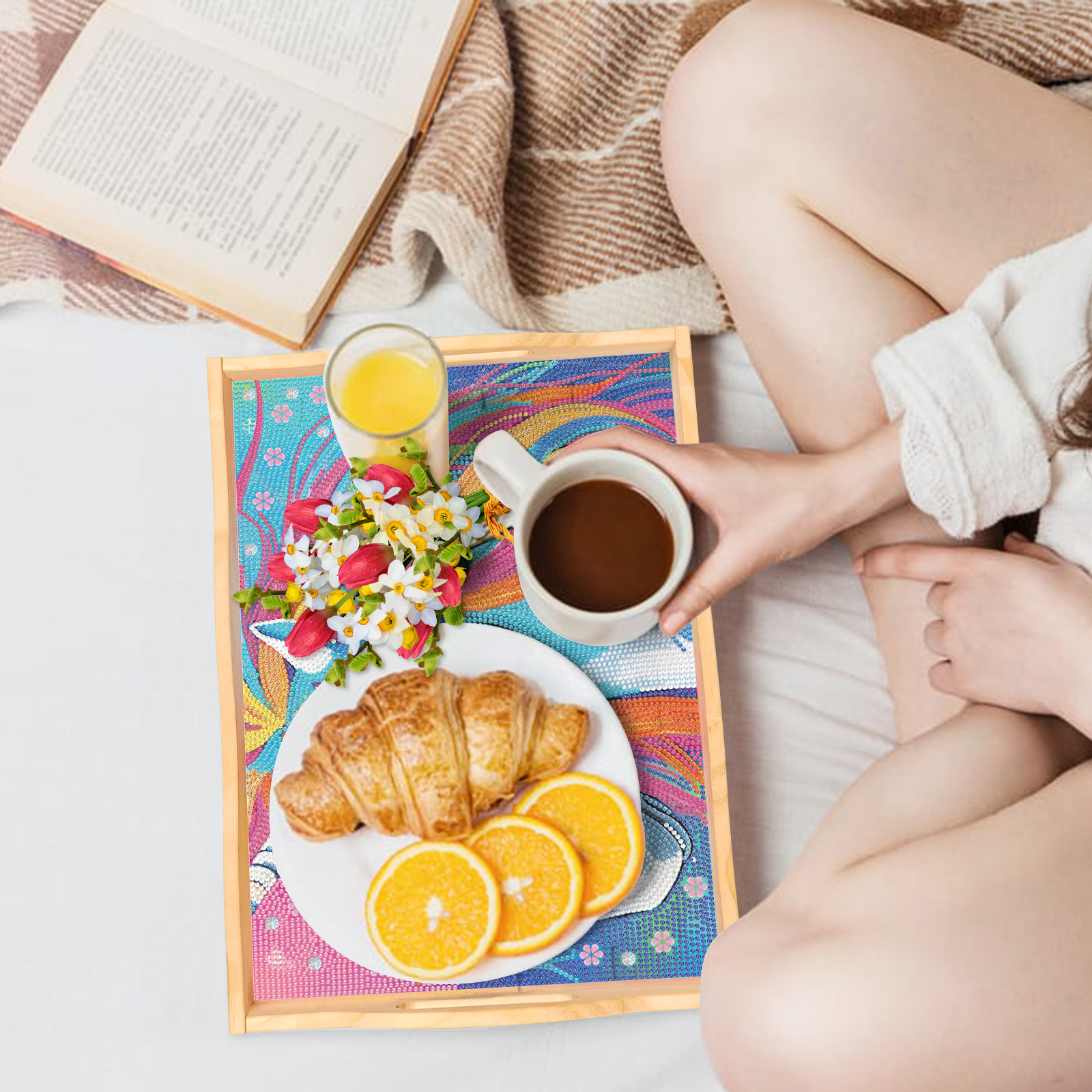 Accesorios para pintura de diamantes, placa de soporte 3D, placa 3D DIY con bordado de diamantes, mandala, diamantes brillantes de forma irregular