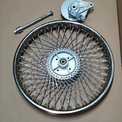 Cub CY80 retro modified rim Motorcycle wheel hub - rear-mesh-wheel-assembly