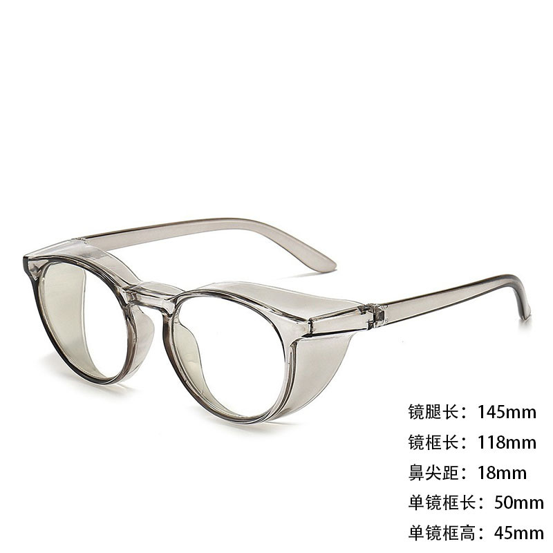 VGOファッションスポーツ99花粉防止メガネ防曇ブルーライト術後黒色保護目シリコンリング保護辺防風鏡