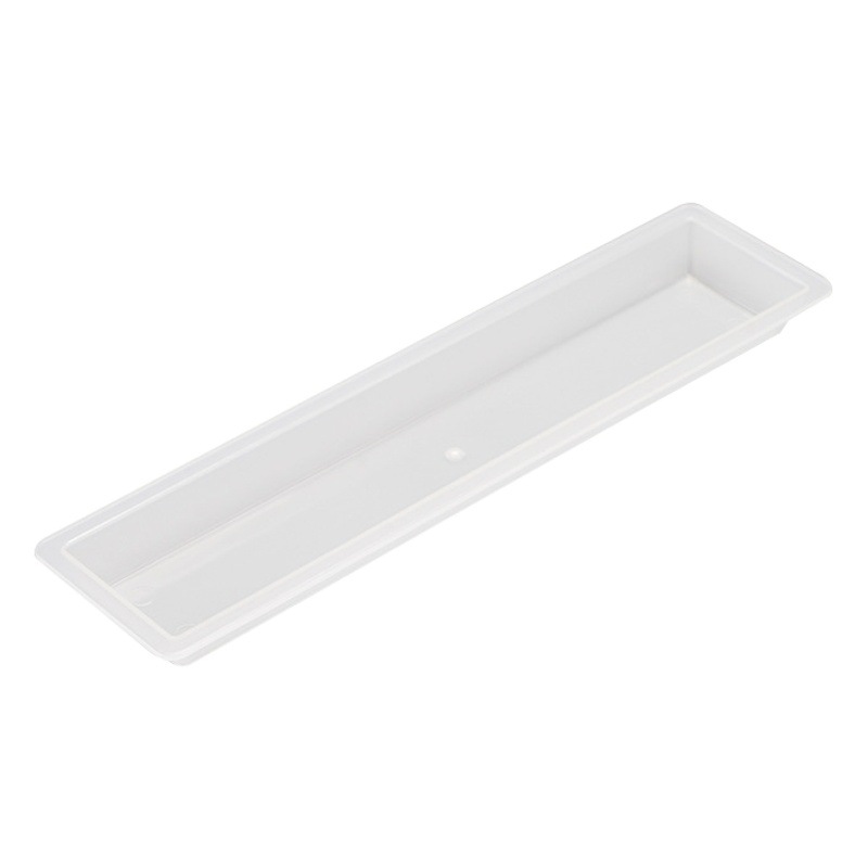 Factory Direct supply plastic multi-purpose water tray hot pot restaurant dish rack translucent draining plate kitchen bowl dish water tray