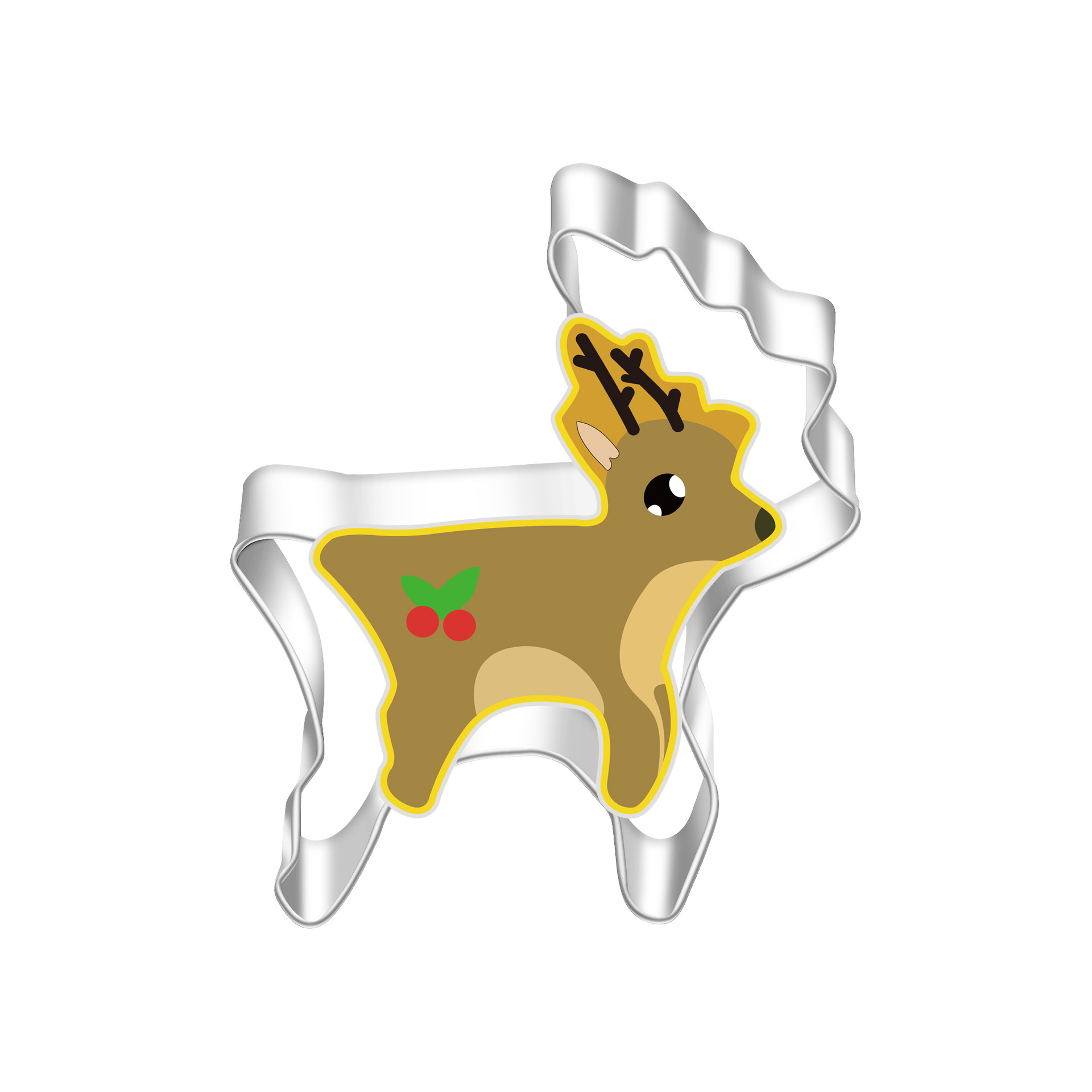 23g Weight Bakeware Kitchen and drinking utensils 1 Piece Quantity Daily Occasion Stainless Steel Material Christmas Festival Star, Snowflake Pattern Simple Style Style Christmas Simple Style Star Snowflake Stainless Steel Bakeware 1 Piece 35