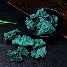 天然孔雀石水晶原石拉长石摆件大块雕刻料矿物标本晶体教学小石头