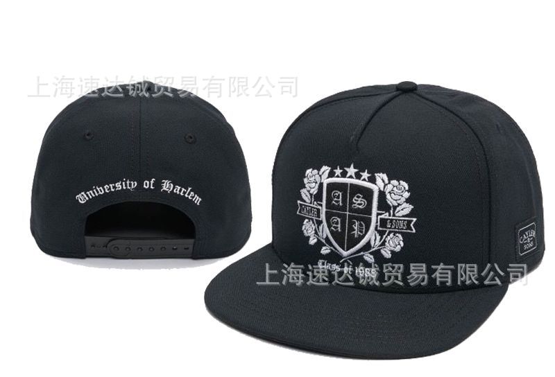 Mayorista comercio exterior sombrero plano sombrero ajuste sombrero sombrero de automóvil sombrero de moda americana sombrero de sol sombrero de sol