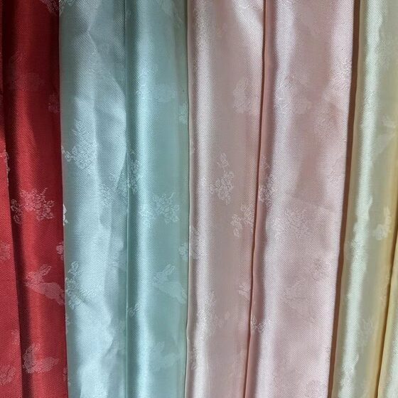 Guofeng Hanfu Fabric Transparent Yarn Fabric Ming Made Repair Dress Ru Dress Yarn-dyed Jacquard Handmade bjd Doll 176