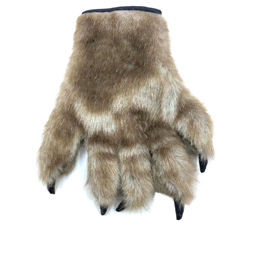Halloween decoration werewolf gloves orangutan gloves makeup stage performance horror trick props bear paw gloves