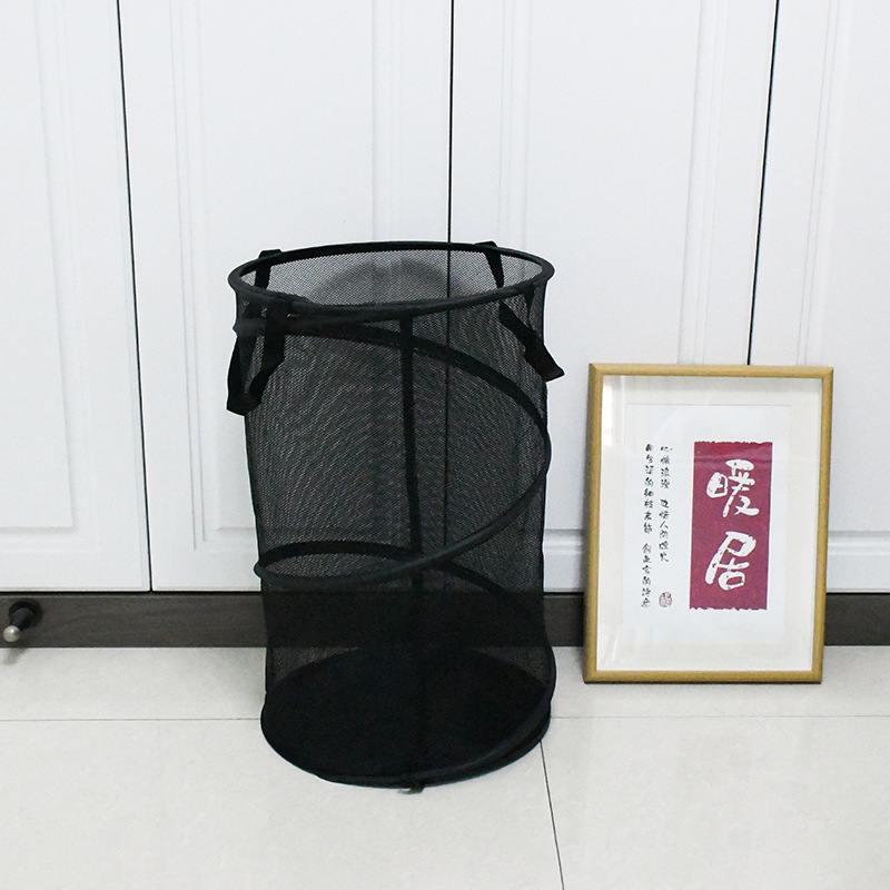 Cesta de lavandería plegable del fabricante Cubo de lavandería portátil transpirable grande cesta de lavandería Cubo de almacenamiento cesta de almacenamiento