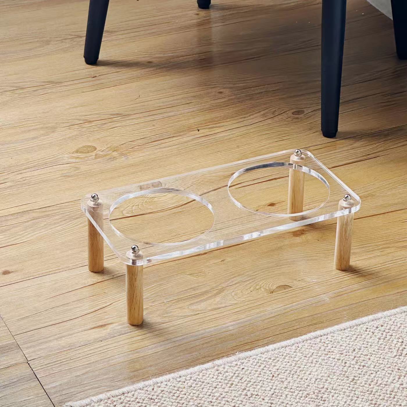 아크릴 이중 나무 프레임