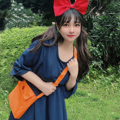 Two-dimensional adult cosplay Witch's Delivery Service Kiki parent-child anime cosplay costume