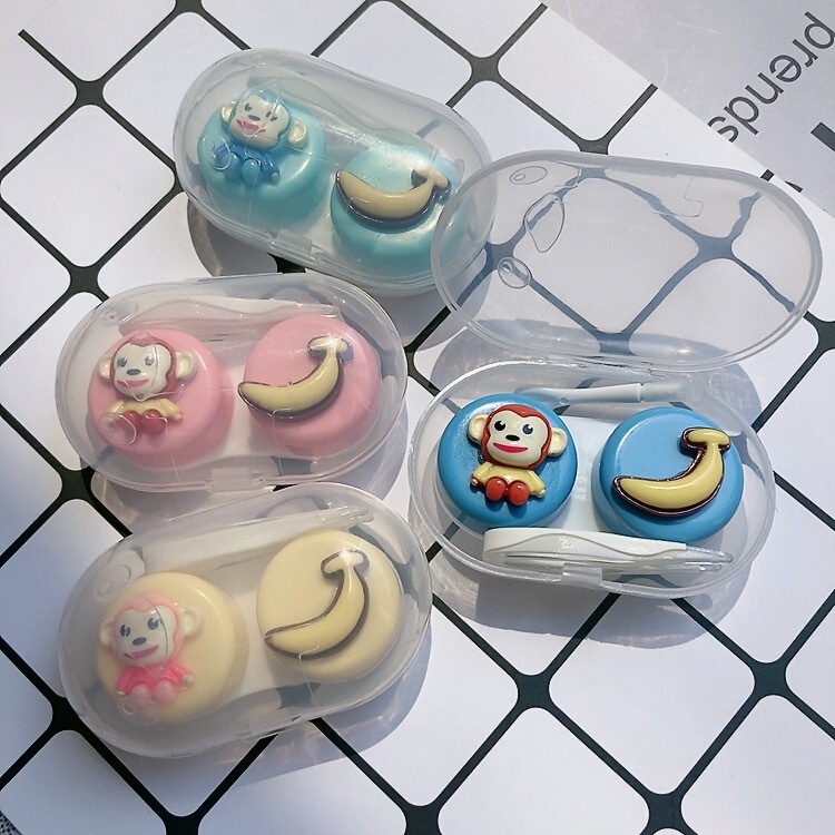 Wholesale new Kaida contact lens box beauty pupil box companion box care box 82096 cute fruit pp box Wholesale new Kaida contact lens box beauty pupil box companion box care box 82096 cute fruit pp box