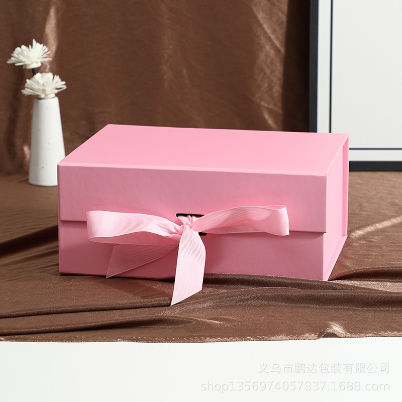 Estilo de cinta plegable rosa; 22*16*8,8 cm