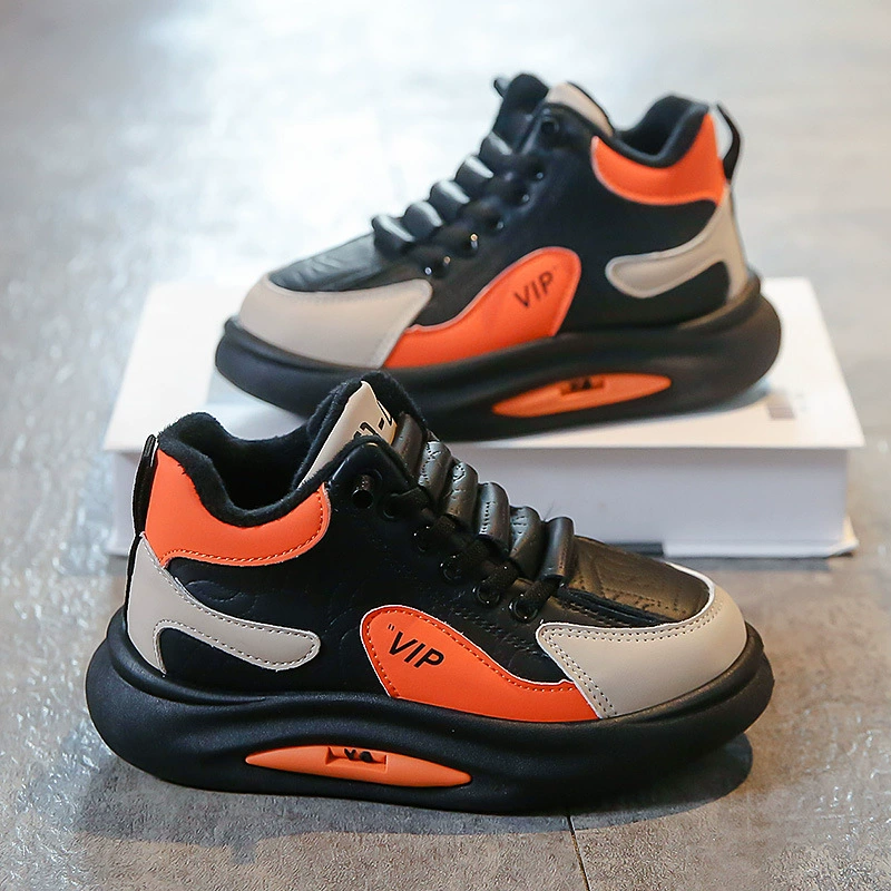 2023 осень и зима новая детская спортивная обувь для мальчиков нескользящая обувь для мальчиков