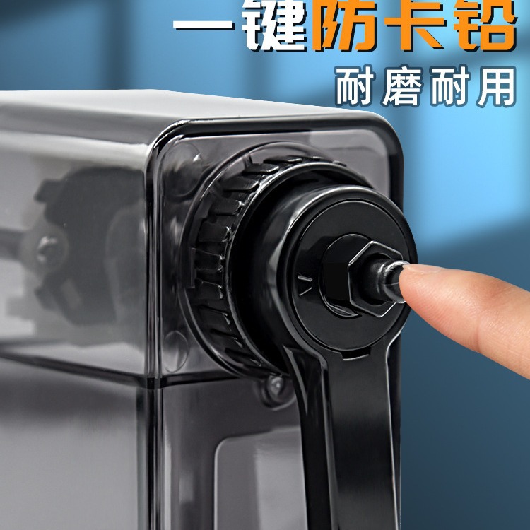 Yunfeng boceto sacapuntas Sacapuntas de lápiz de mano al por mayor sacapuntas Sacapuntas de lápiz sacapuntas Manual COLOR plomo negro