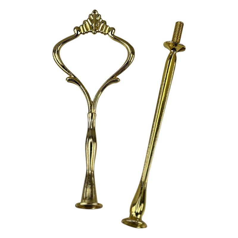 Оптовая продажа от производителя из цинкового сплава, маленькие коронные шампуры, многослойные тарелки, подставка для тарелок с фруктами, подставка для тарелок для торта, кронштейн, дисплей