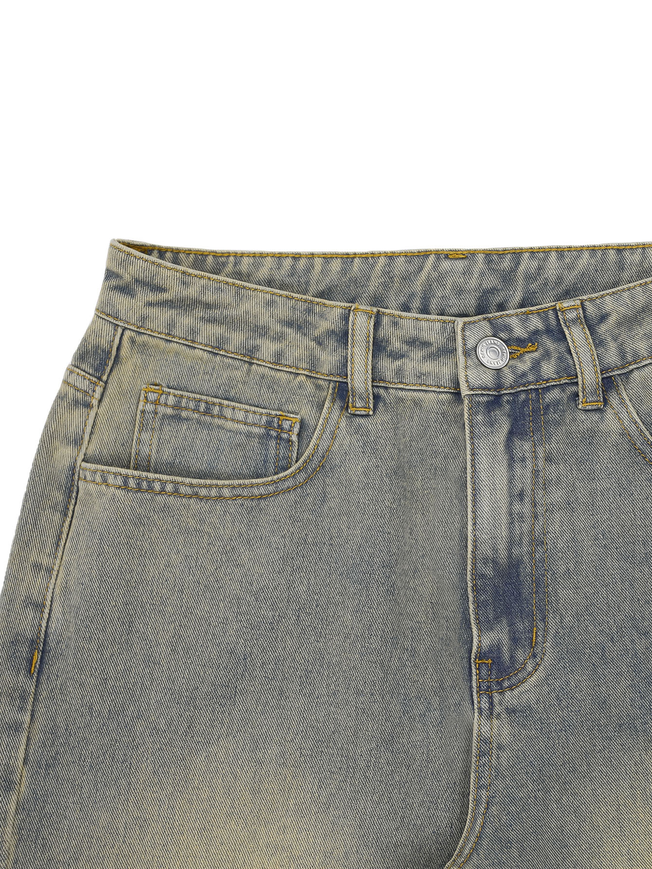 Women's Clothing Vintage Washed Wide Leg Jeans, Distressed Street Style, Loose Straight Leg Denim Jeans For Women, Commuting, Wide Leg Trousers_ecoleips.com