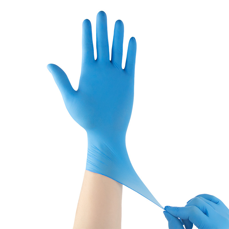 Guantes de goma súper protectores de calidad alimentaria, duraderos, gruesos, resistentes a ácidos y álcalis, guantes de nitrilo desechables especiales de laboratorio resistentes al desgaste